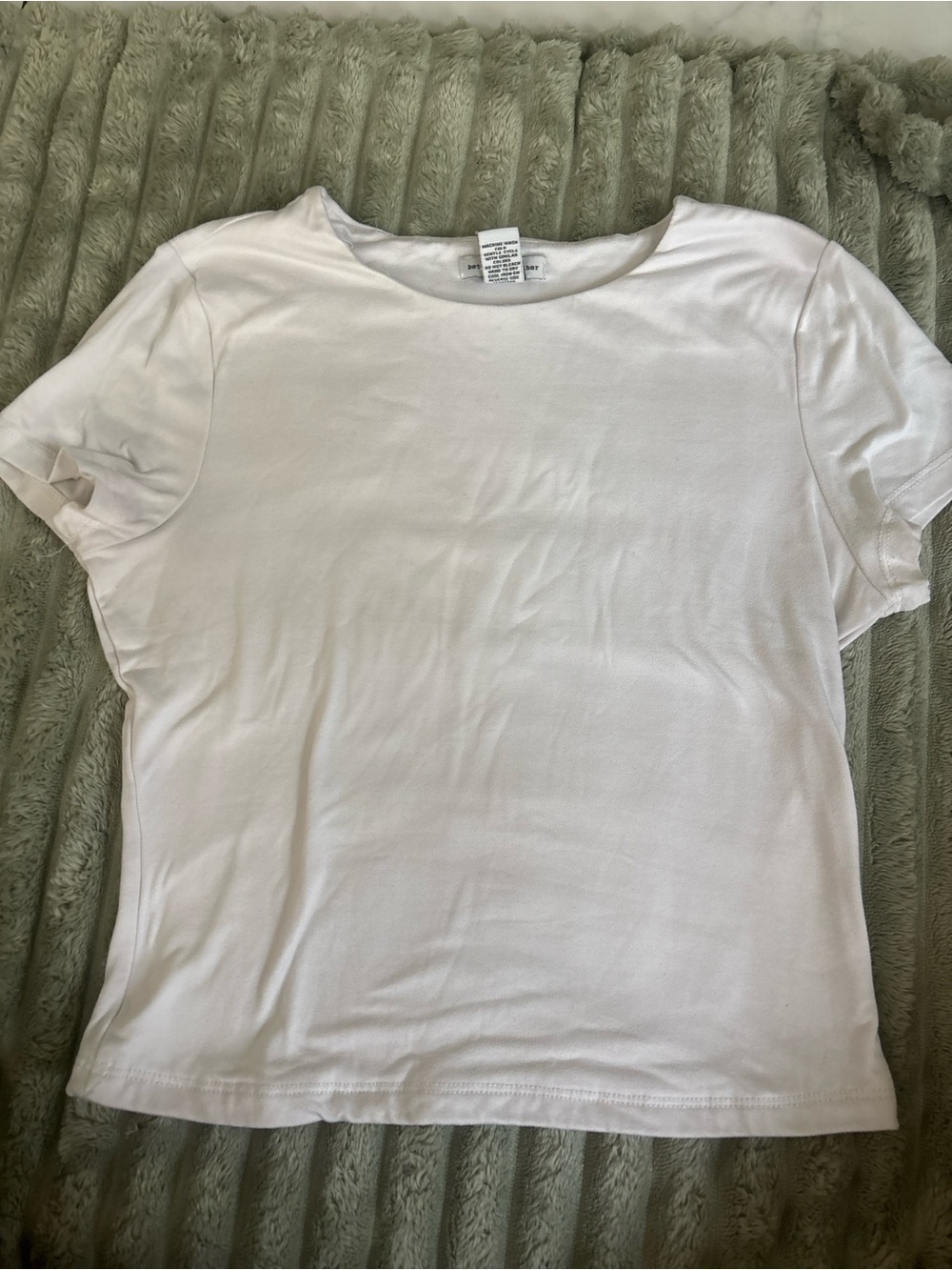 Classic White Short-Sleeve Women's Tee